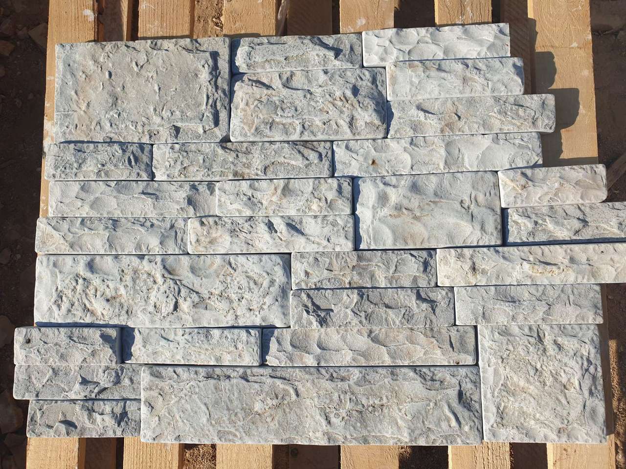 Carved stone